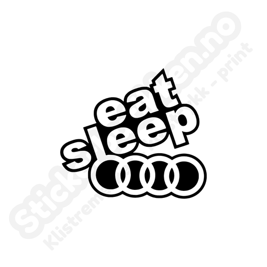 Audi eat sleep