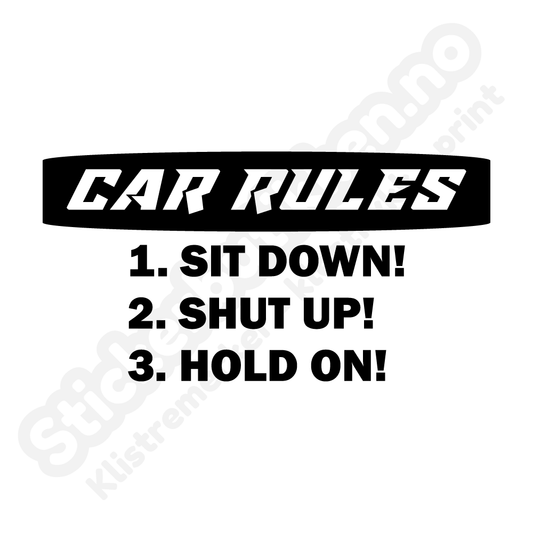 Car Rules