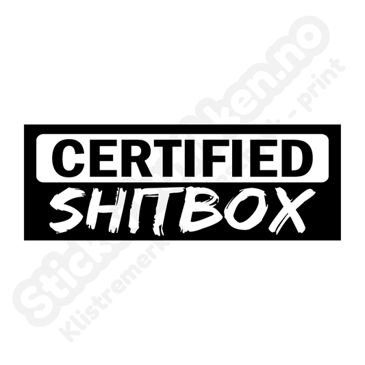 Certified shitbox