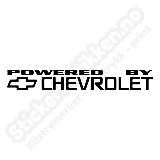 Chevrolet powered by streamer