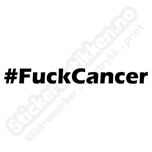 #Fuckcancer Streamer