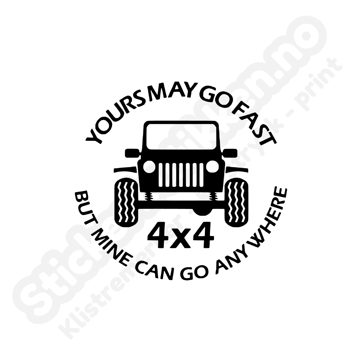 Jeep Yours May Go Fast