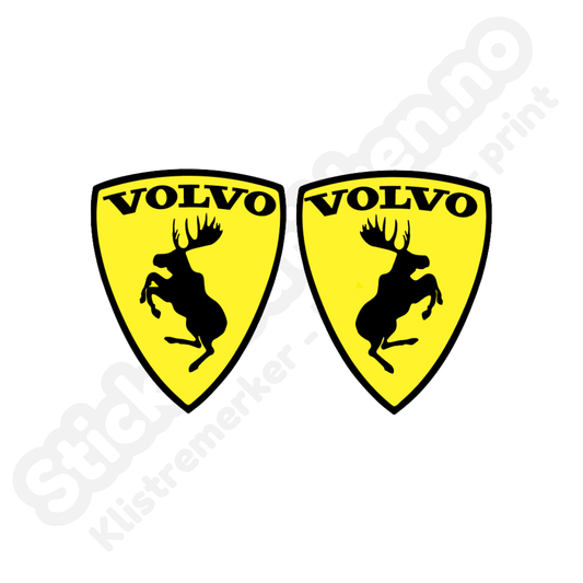 Steilende Elg Printmerke (2pk)