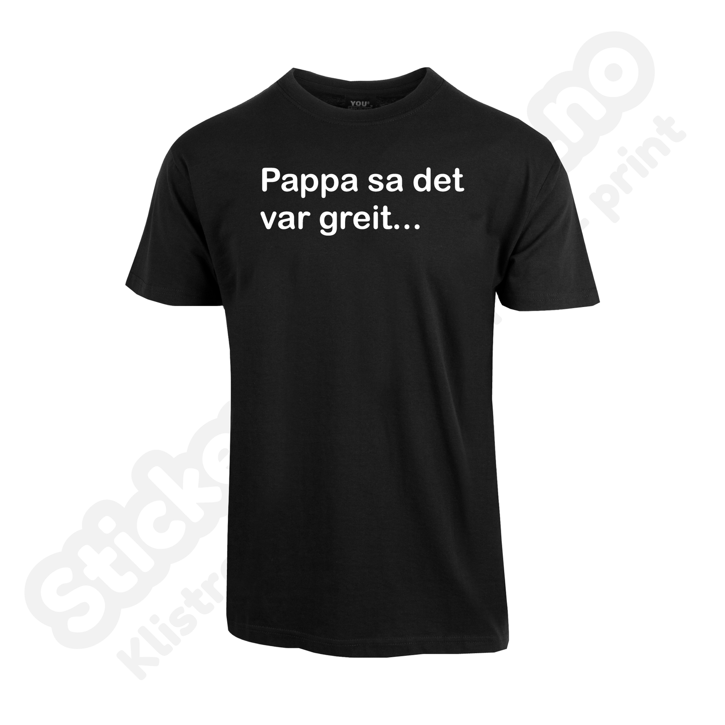 T-skjorte barn: Pappa sa det var greit