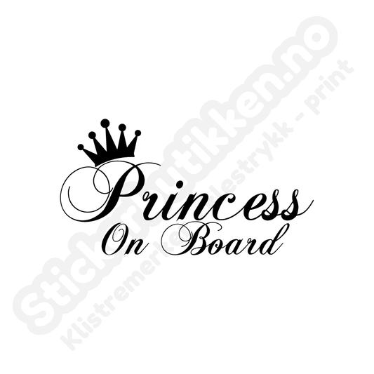 Princess on board