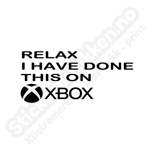 Relax i have done this on xbox
