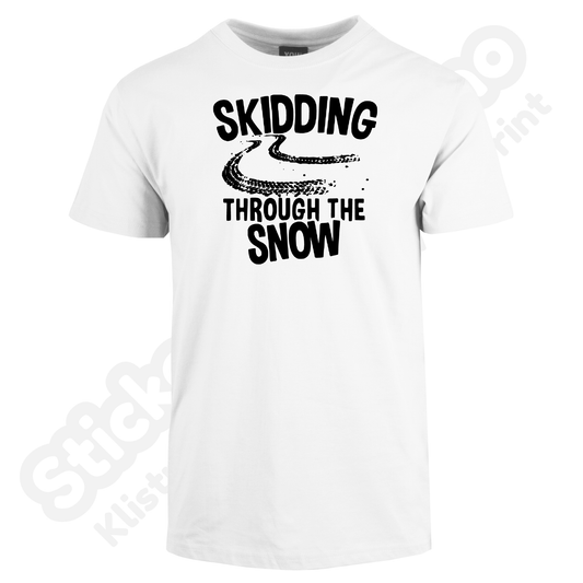 Skidding Through The Snow