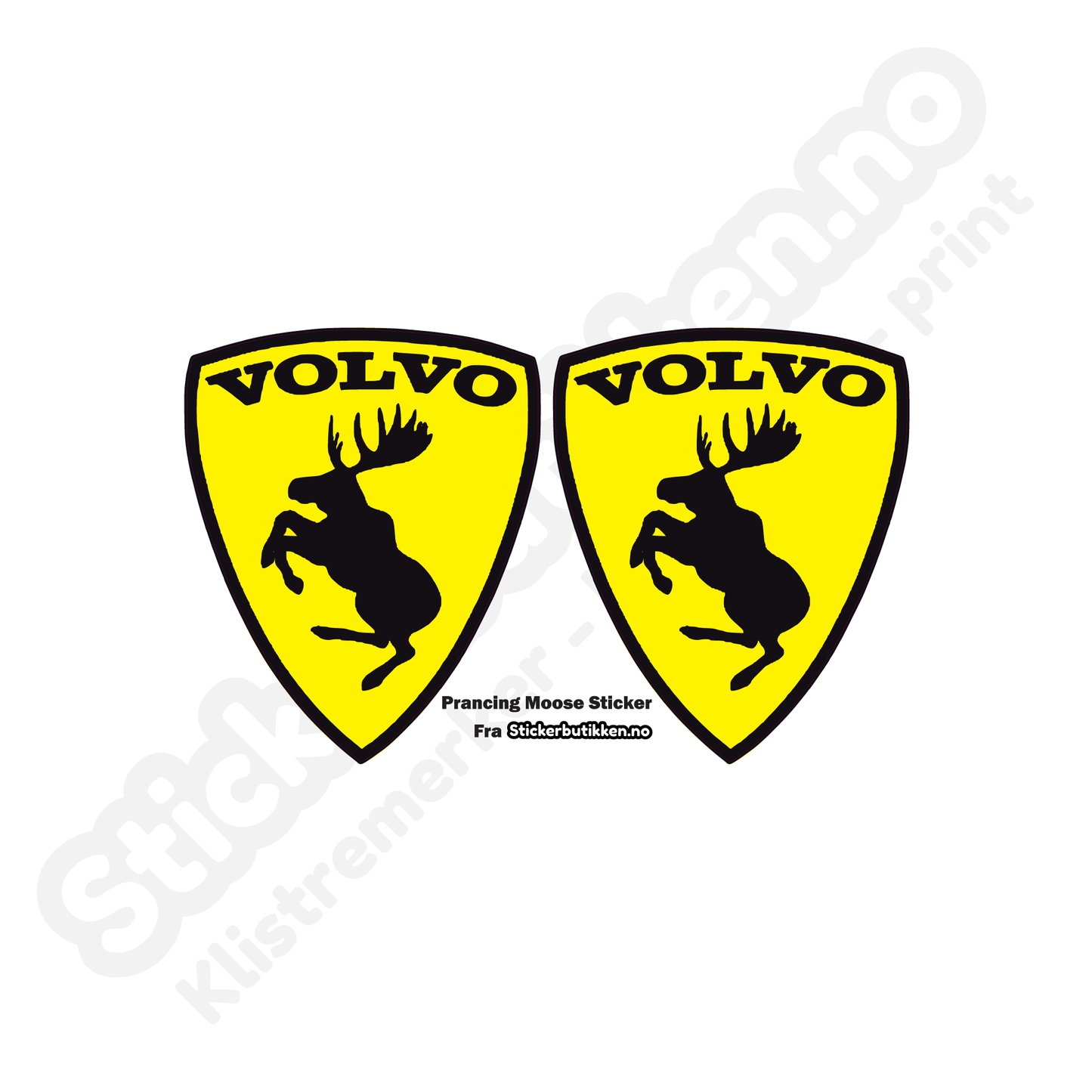 Steilende Elg Printmerke