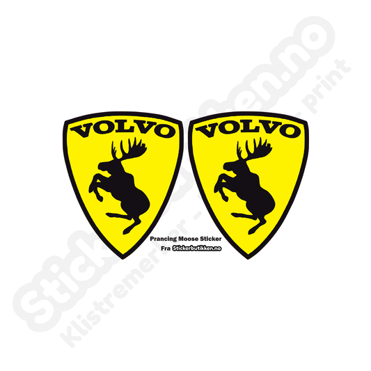 Steilende Elg Printmerke