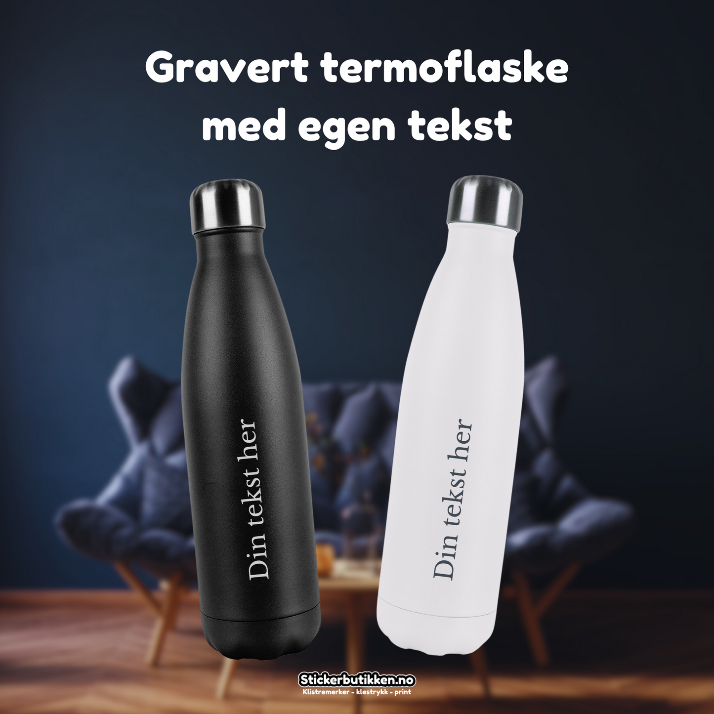 Gravert termoflaske 0,5L