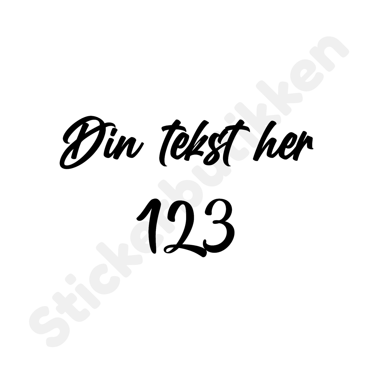 Lag din egen folietekst
