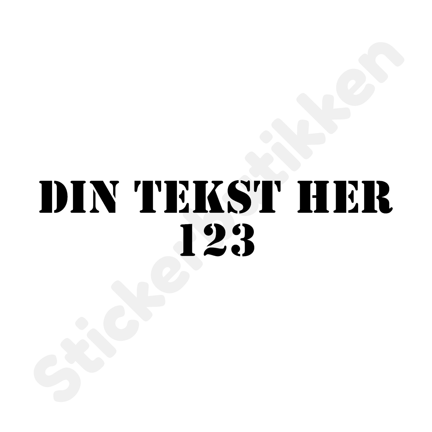 Lag din egen folietekst