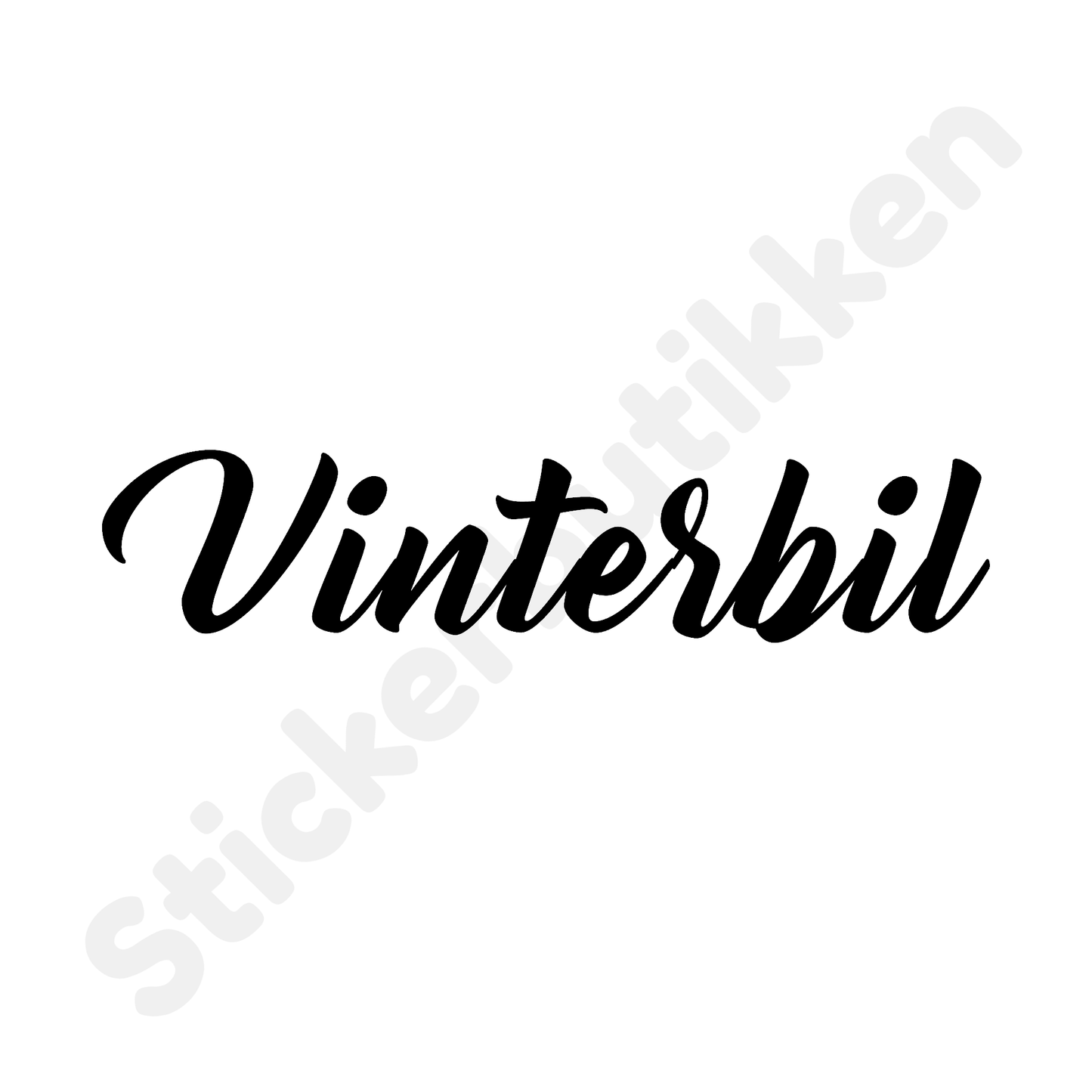 Vinterbil Fancy #1