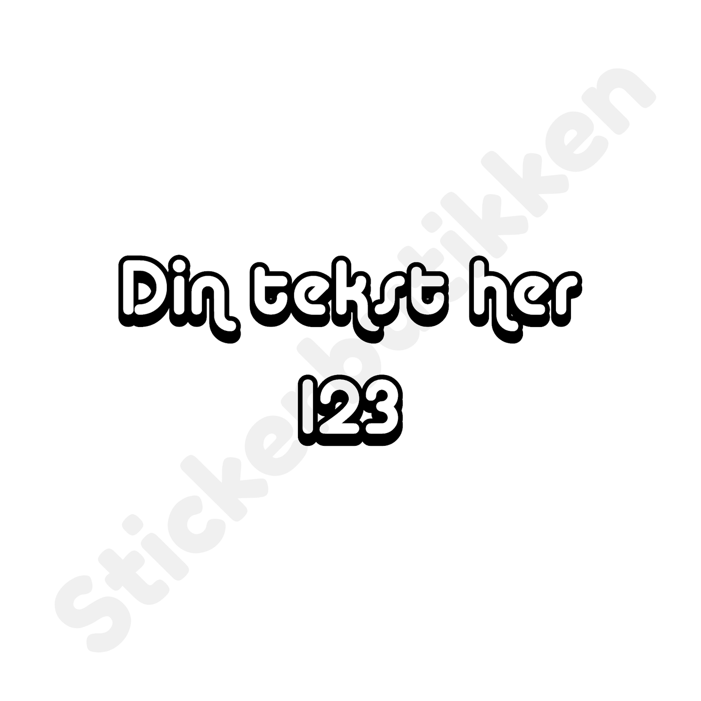 Lag din egen folietekst
