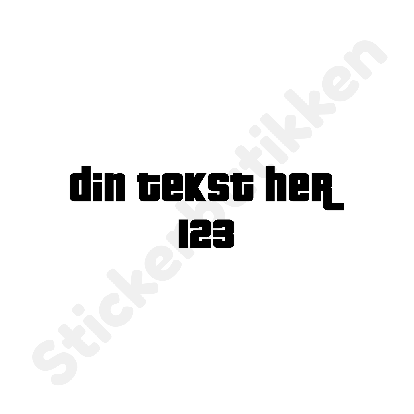 Lag din egen folietekst