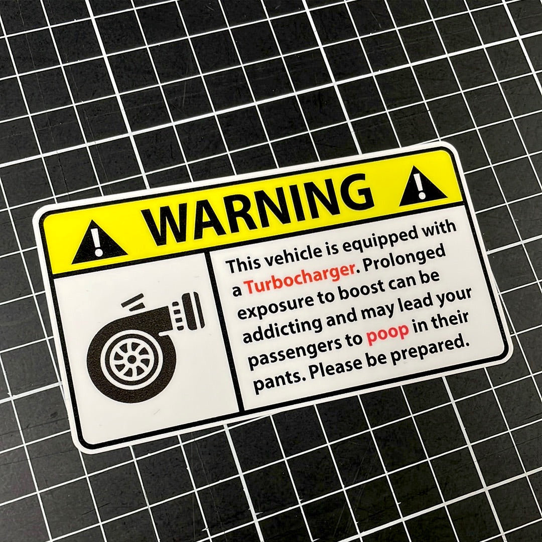 Warning Turbocharger