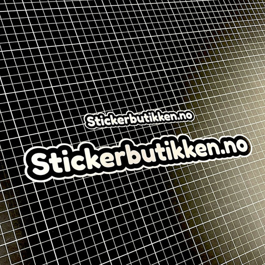 Stickerbutikken klistremerke