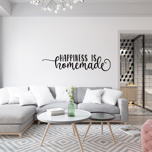 Veggmerke Happiness is Homemade