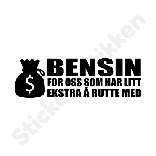 Bensin For Oss Som Har Litt Mer