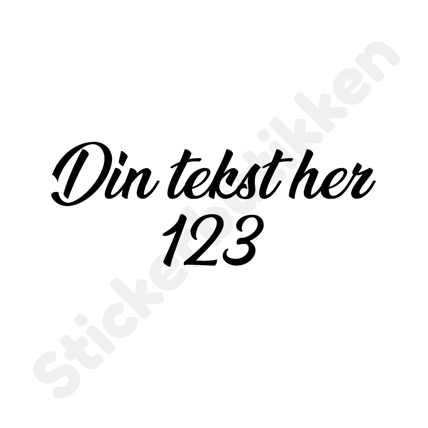Lag din egen folietekst