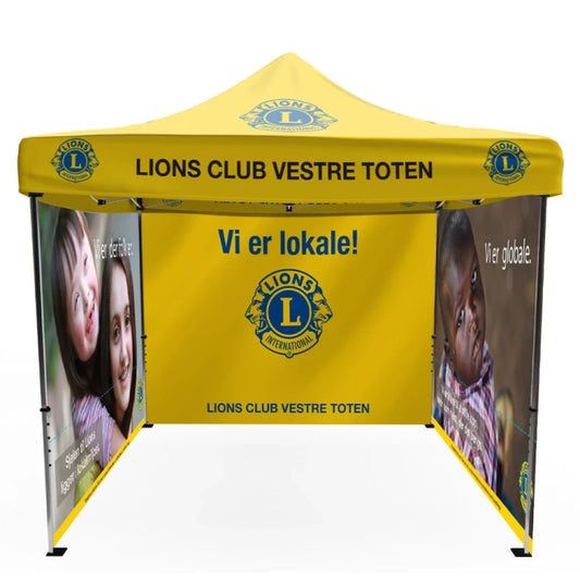 Popup-telt 3x3 meter