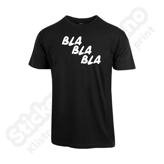 T-skjorte barn: Bla Bla Bla
