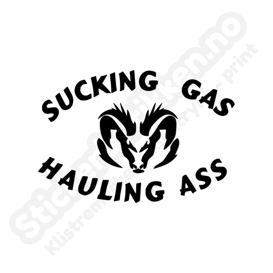 Dodge sucking gas