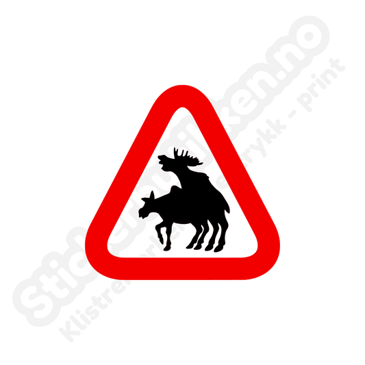 Elg Sticker