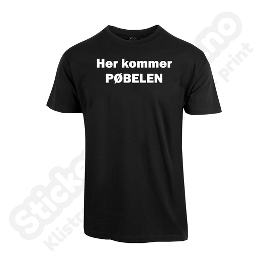 T-skjorte barn: Her kommer pøbelen