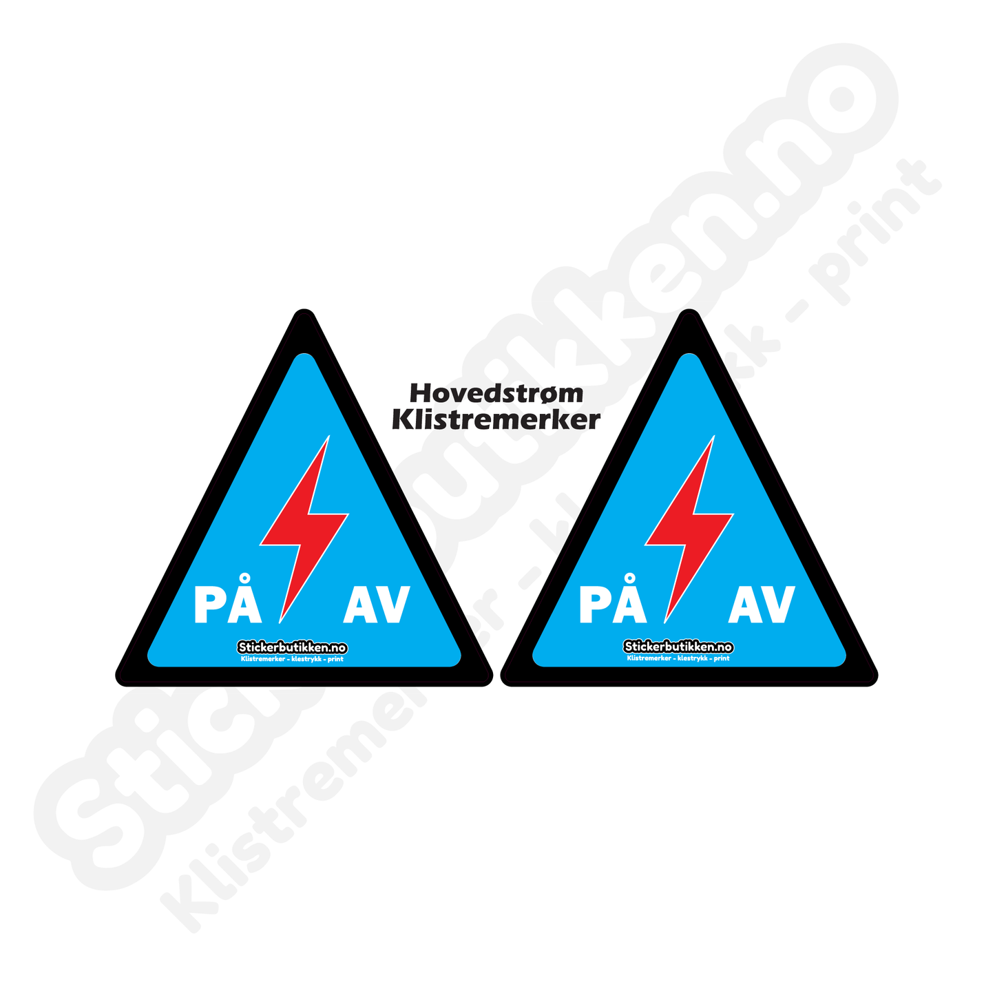 Hovedstrøm Merker Printmerke 2-Pakk