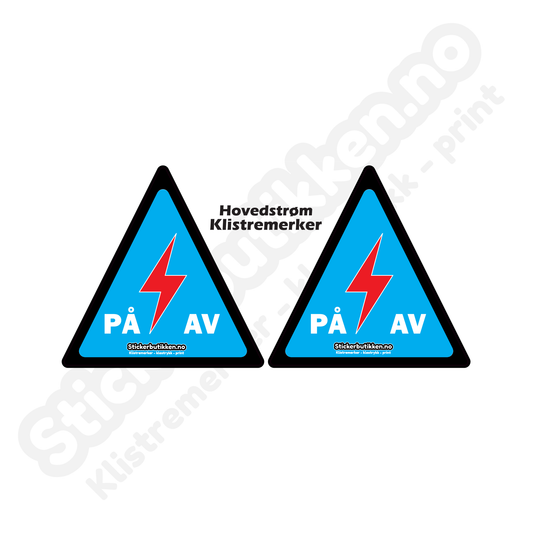 Hovedstrøm Merker Printmerke 2-Pakk