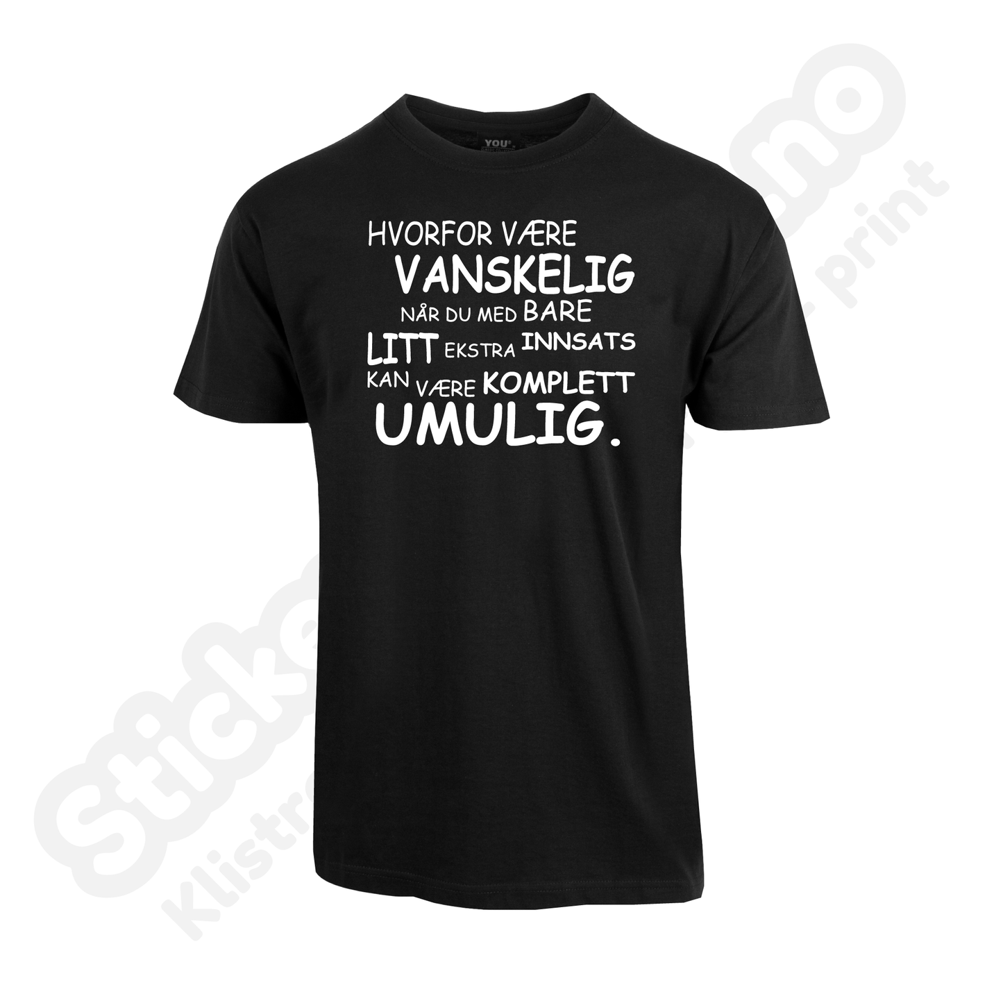 T-skjorte barn: Hvorfor være vanskelig
