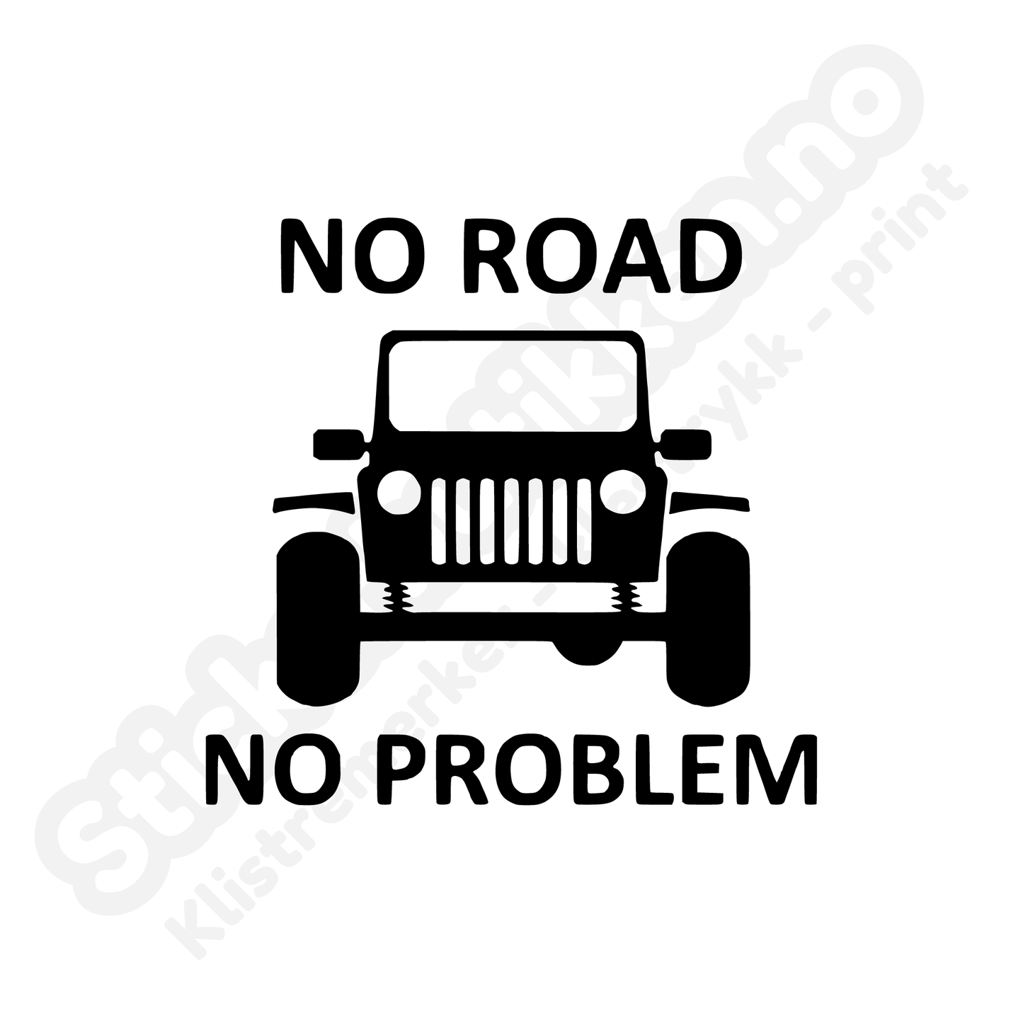 Jeep No Road No Problem