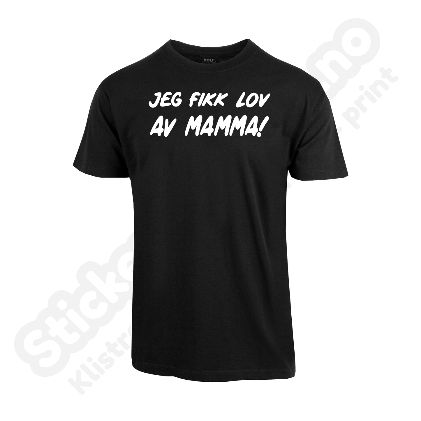 T-skjorte barn: Jeg fikk lov av mamma