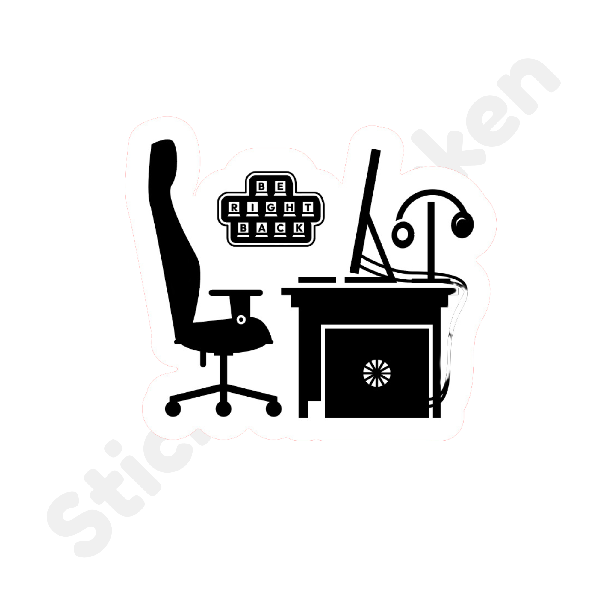 BRB Stickerbutikken no Brb stickerbutikken no