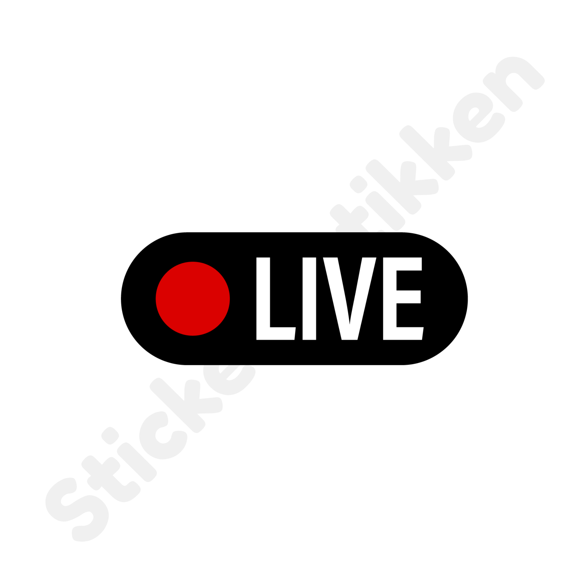 Live – Stickerbutikken.no