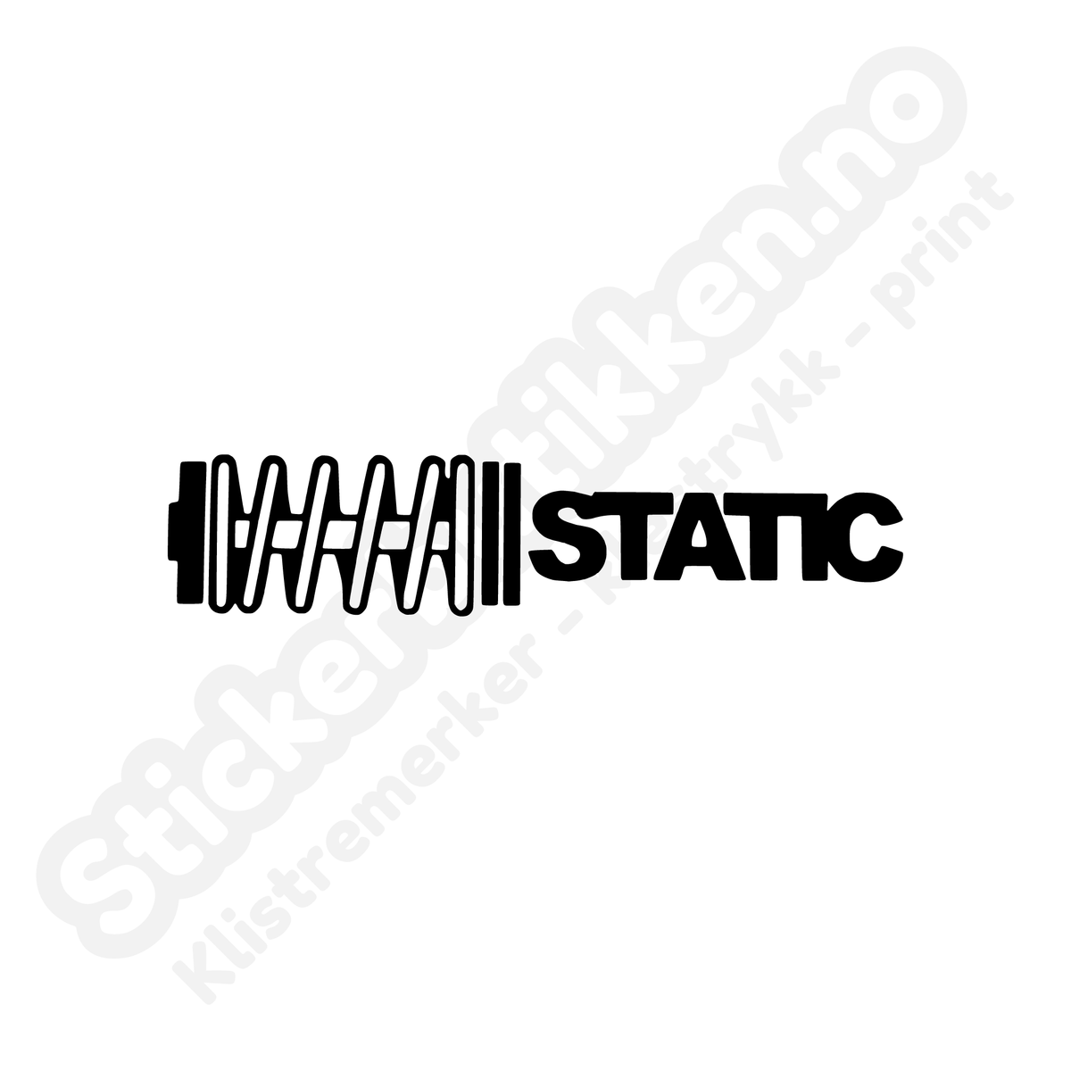 Static02 Logo Static – Stickerbutikken.no