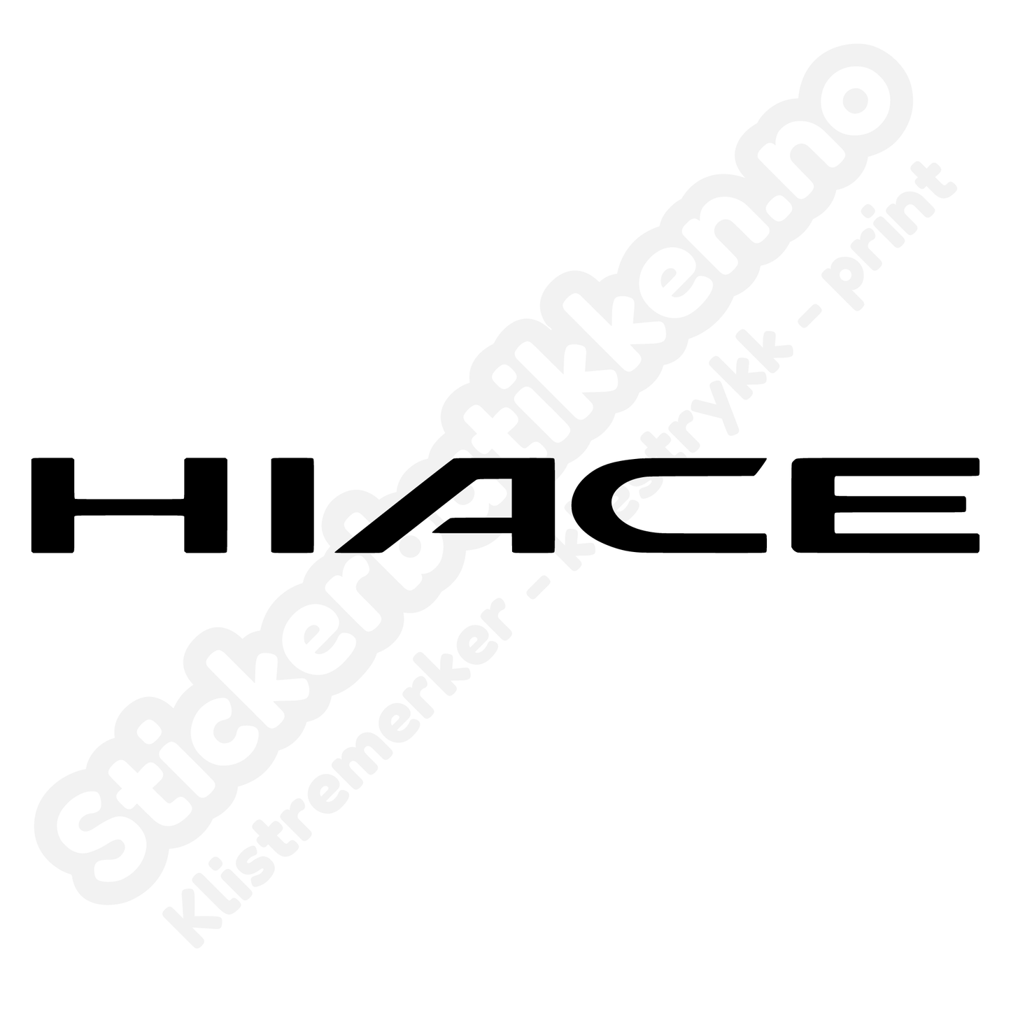 Toyota Hiace Streamer #1