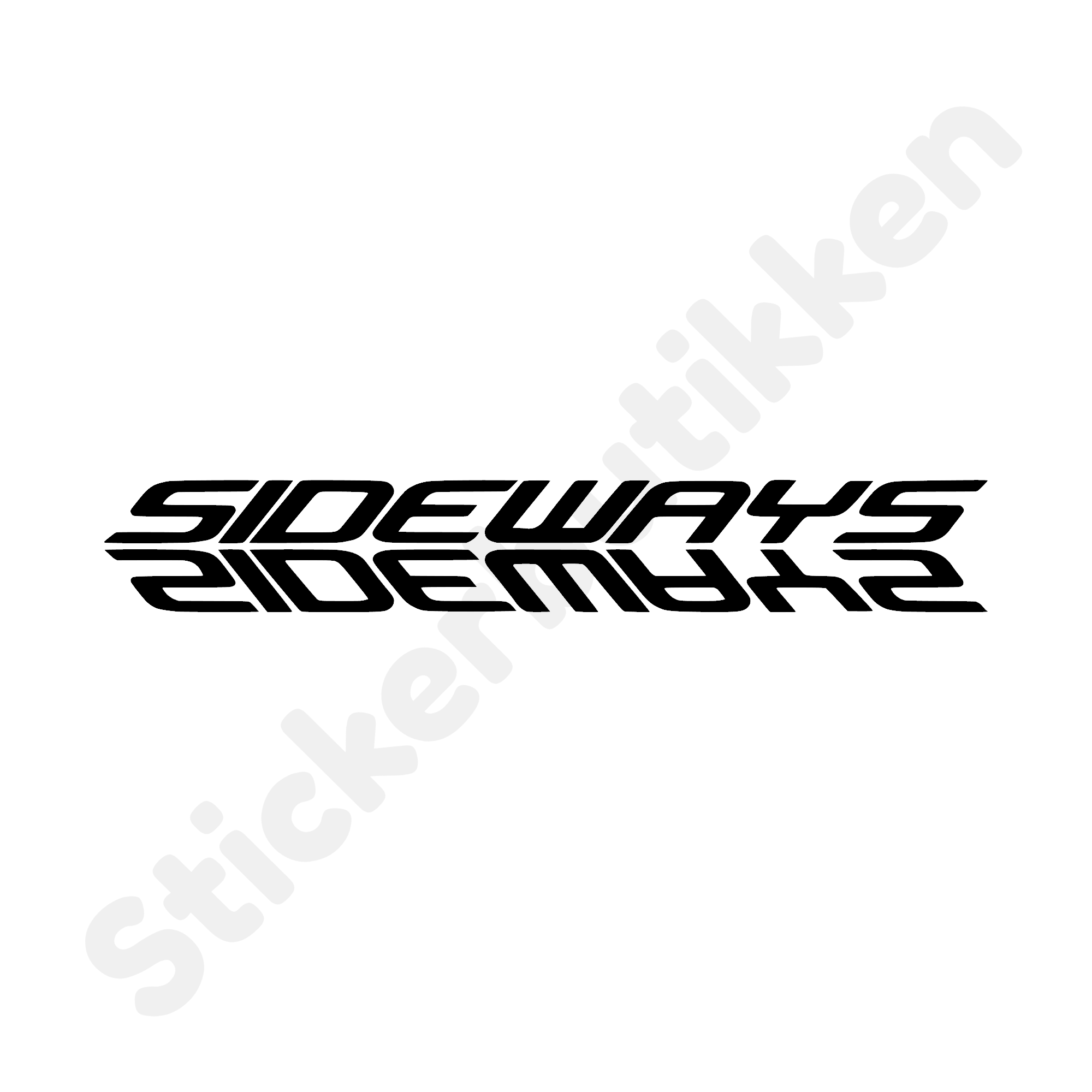 Sideways Stickerbutikken no Sideways stickerbutikken no
