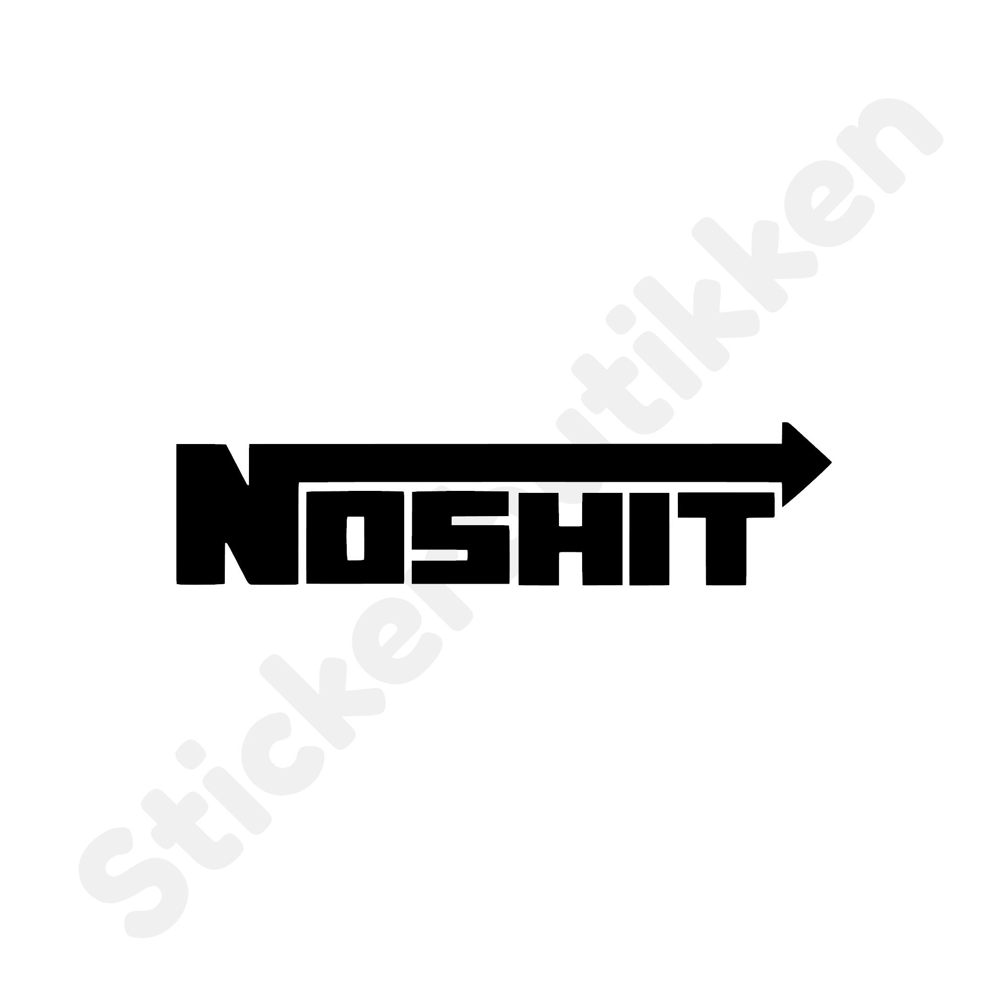 Noshit Stickerbutikken no Noshit stickerbutikken no
