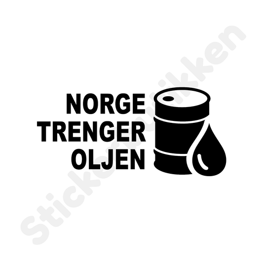 Norge Trenger Oljen