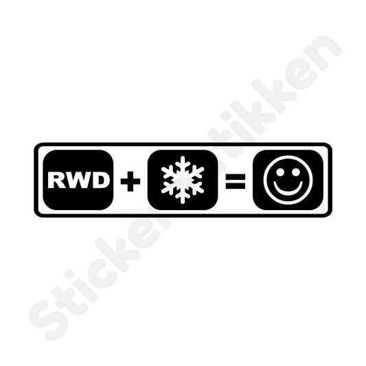 RWD + Snø = Smiley