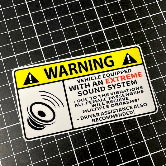 Warning Extreme Soundsystem