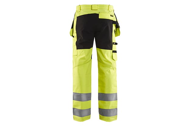 Blåkläder bukse varsel stretch gul/svart