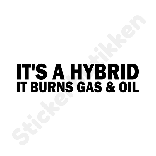 It's a hybrid
